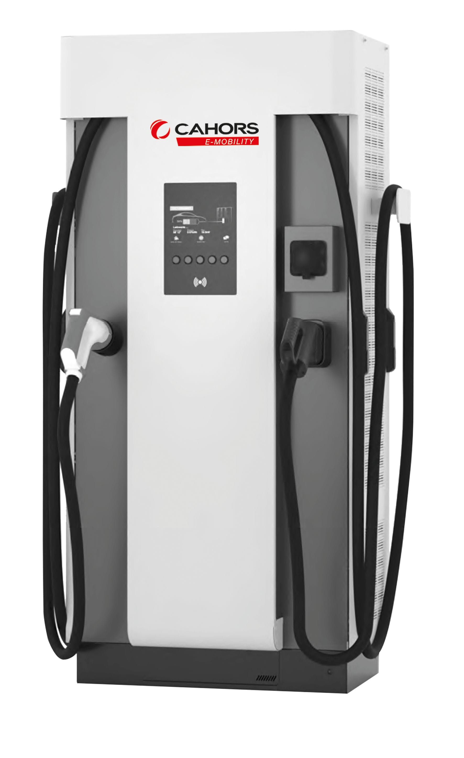 Cahors - FASTEO SLIM 75KW 2 POINTS DE CHARGES 1 DC COMBO + 1 SOCLE AC 22KW MID