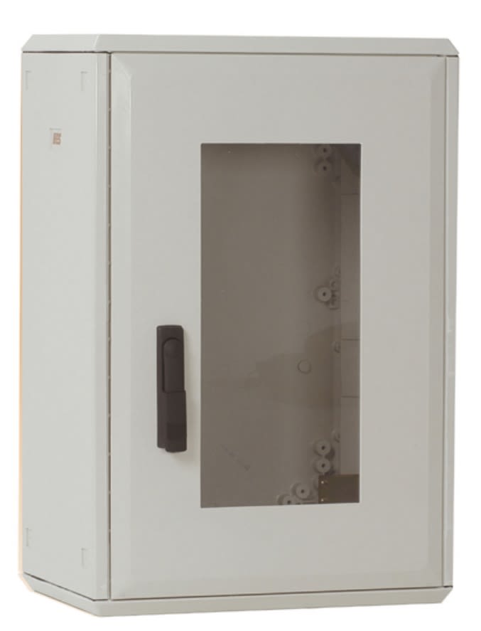 Cahors - Armoire MAXIPOL 750x750x300 - Porte à hublot & fond