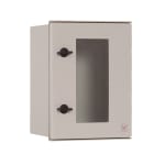 Cahors - Coffret MINIPOL H500xL400xP230 - Porte avec hublot - 2 verrous