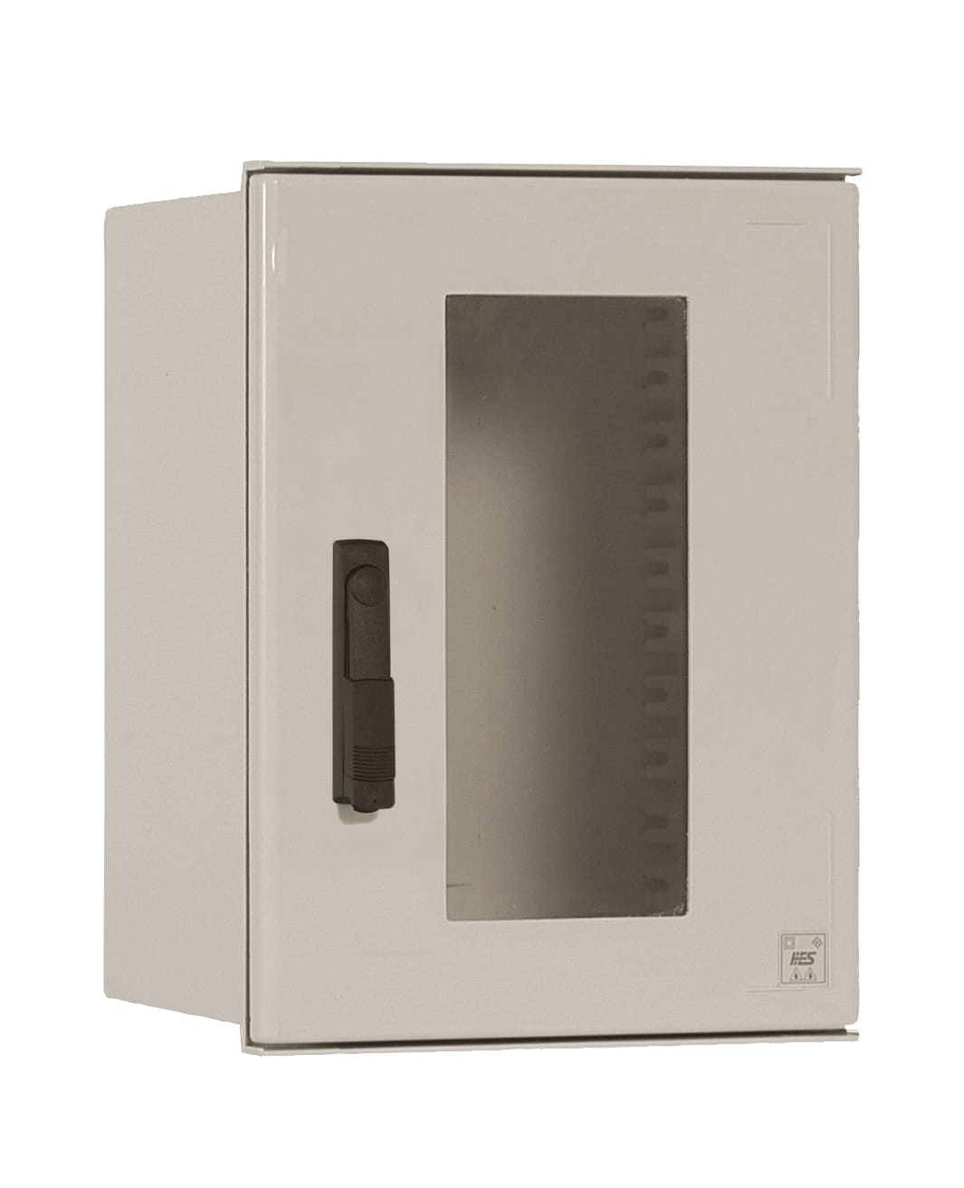 Cahors - Coffret MINIPOL H400xL300xP200 - Porte avec hublot - poignée