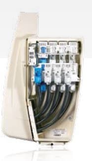 Cahors - Tableau BT pour 50 kVA - 1 Dép. BT - 1 protection par fusible - SP1