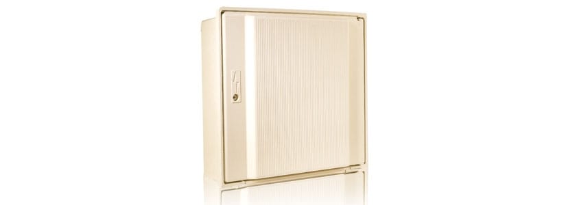 Cahors - Porte sans hublot - Serrure rectangle - Beige