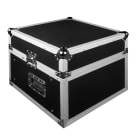 Sonoprof - DJ CASE 10/6U, Boîtier universel 19 "6U avant + 10U sur le dessus, noir