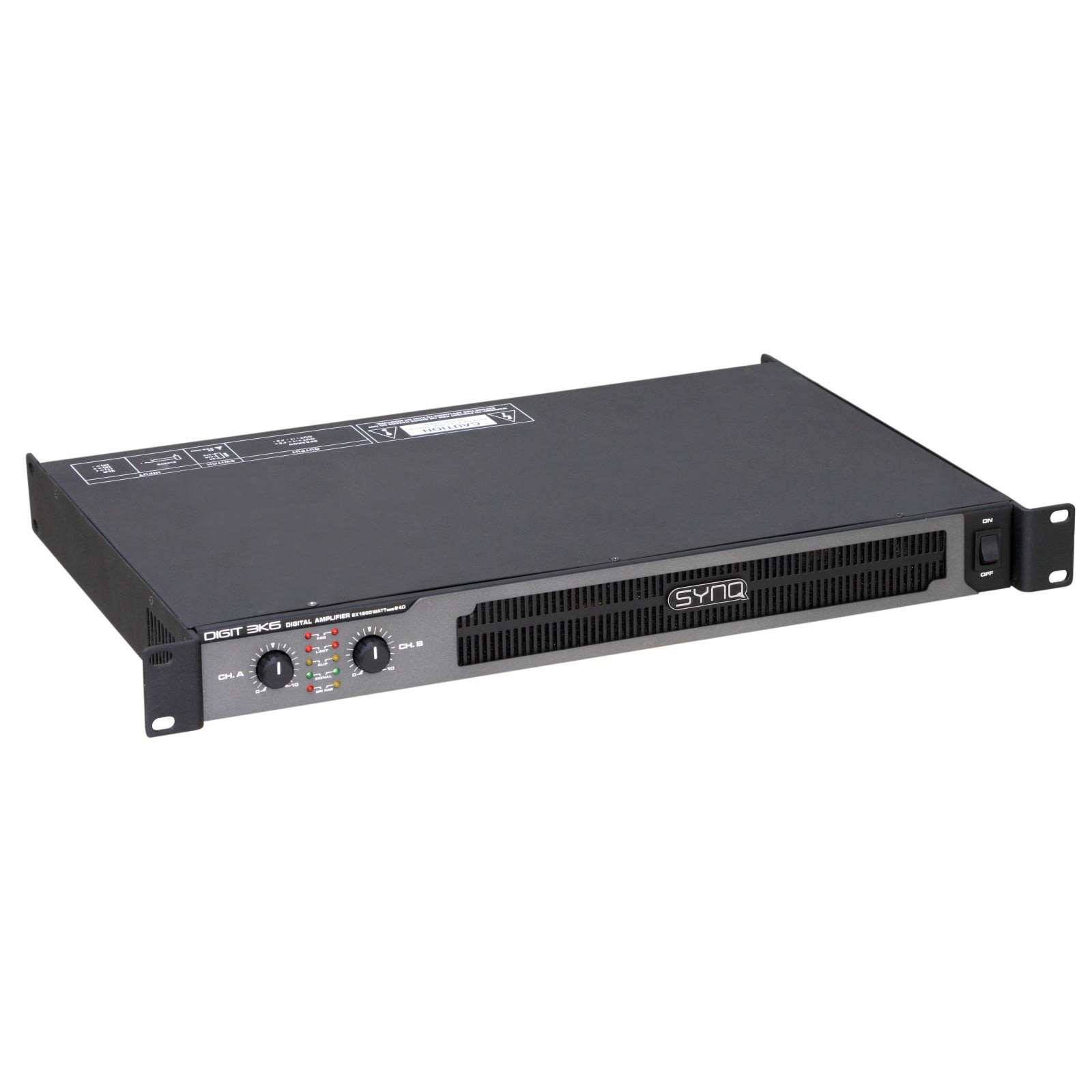 Sonoprof - DIGIT 3K6, Amplificateur de classe D haute puissance boîtier compact et léger
