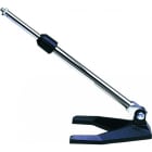 Sonoprof - JB50 Support de table lourd pour micro, filetage: 3/8 ", couleur aluminium