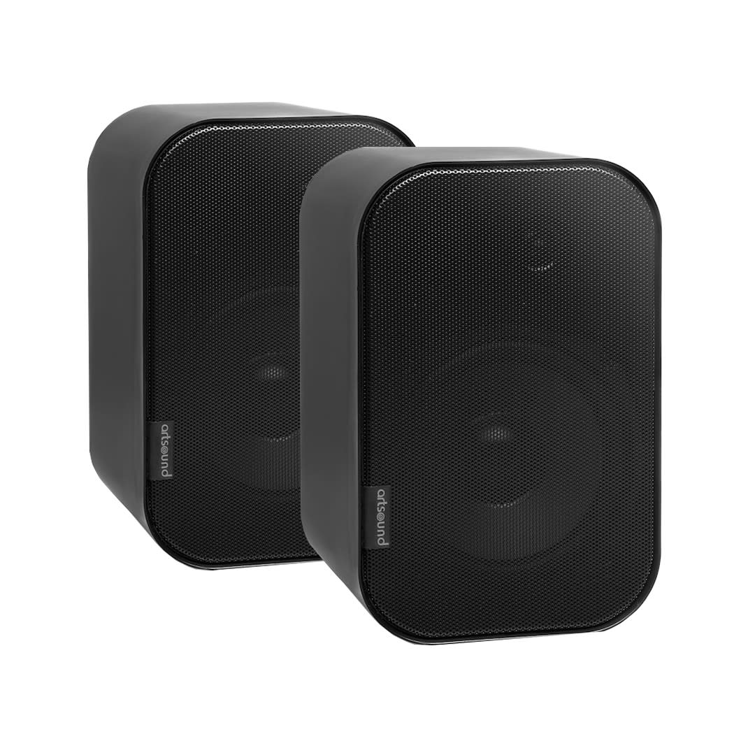 Sonoprof - UNI30B (2pce) Enceinte hifi murale noir, 86dB à 1W/ 1M,
