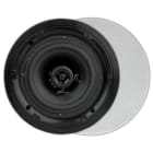 Sonoprof - FL501(2pc) Enceinte hifi encastrable, ronde, blanc option noir 88dB à1W/1M