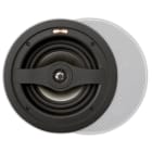 Sonoprof - RO2040 (2pc) Enceinte hifi ronde encastrable, blanc,6 ohms à 1 khz