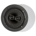 Sonoprof - FL550 Enceinte hifi encastrable, ronde, blanc, 87dB à 1W/1M,