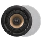 Sonoprof - HPRO650 (2pc) Enceinte extérieur encastrable ronde, blanc, 88dB à 1W/1M