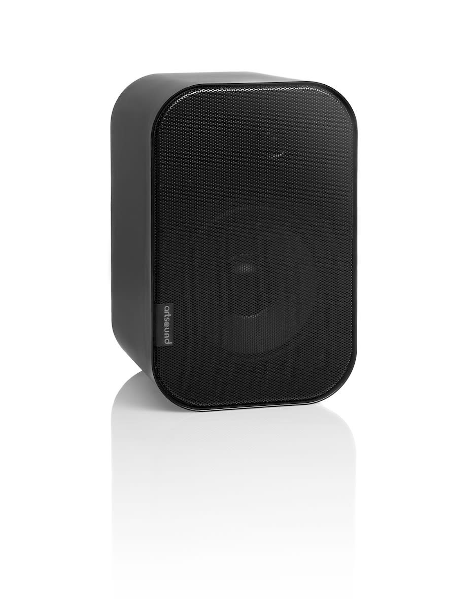 Sonoprof - UNI40 (2pc  Enceinte hifi murale noir, 87dB à 1W/ 1M,