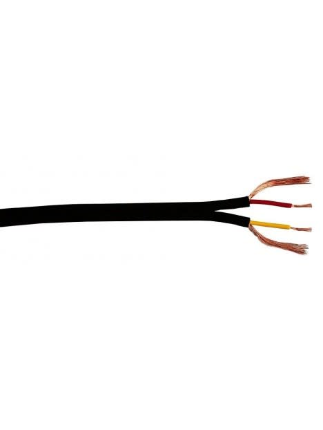 Sonoprof - TASKER C118, TASKER Stereo audio cable, round: 2x0,14mm², 100m, noir