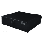 Sonoprof - Rack Drawer 3U Tiroir rack peut être fixé sur les rails avant et arrière du rack