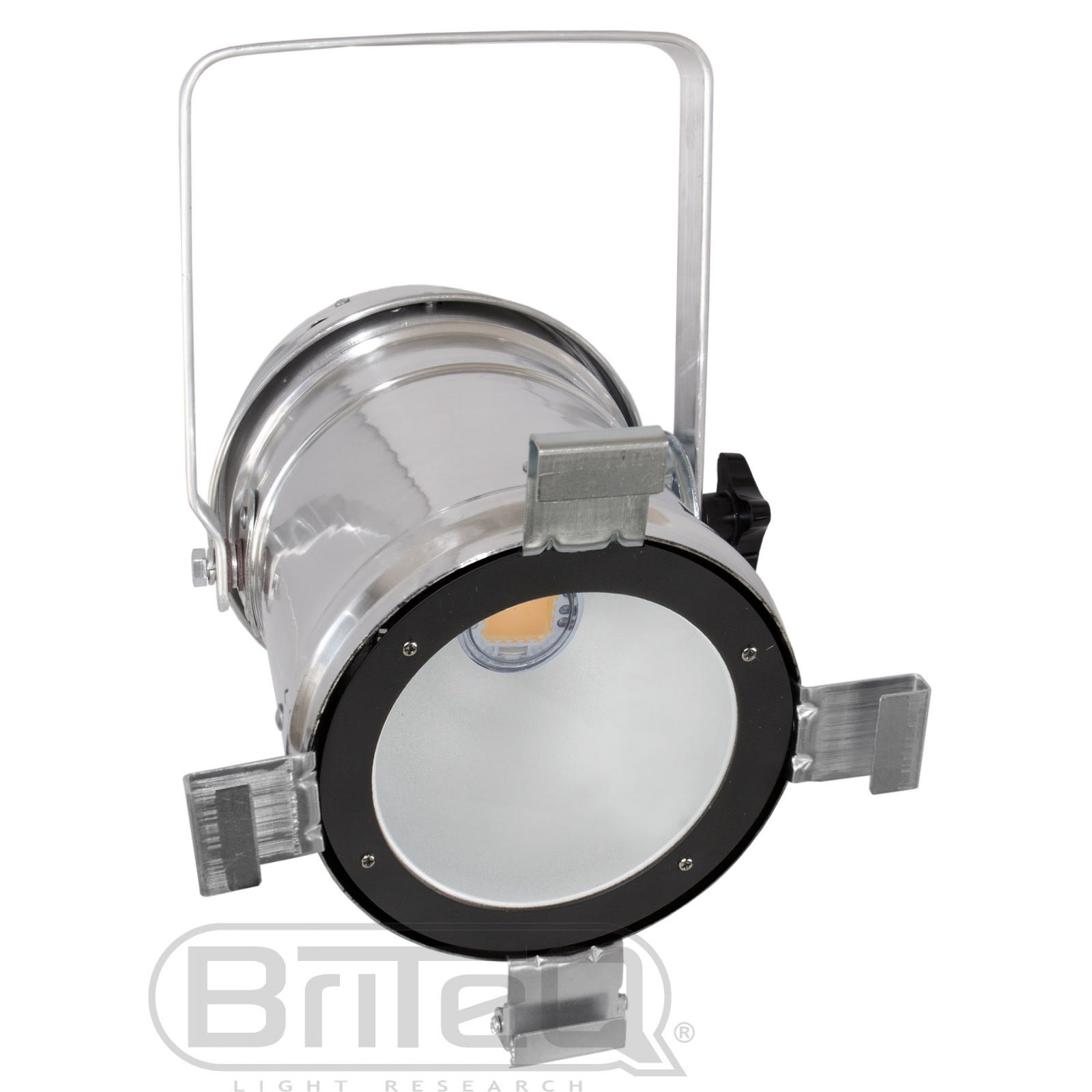 Sonoprof - COB PAR56 - 100WW, Projecteur à réflecteur parabolique LED, argent , écran LCD