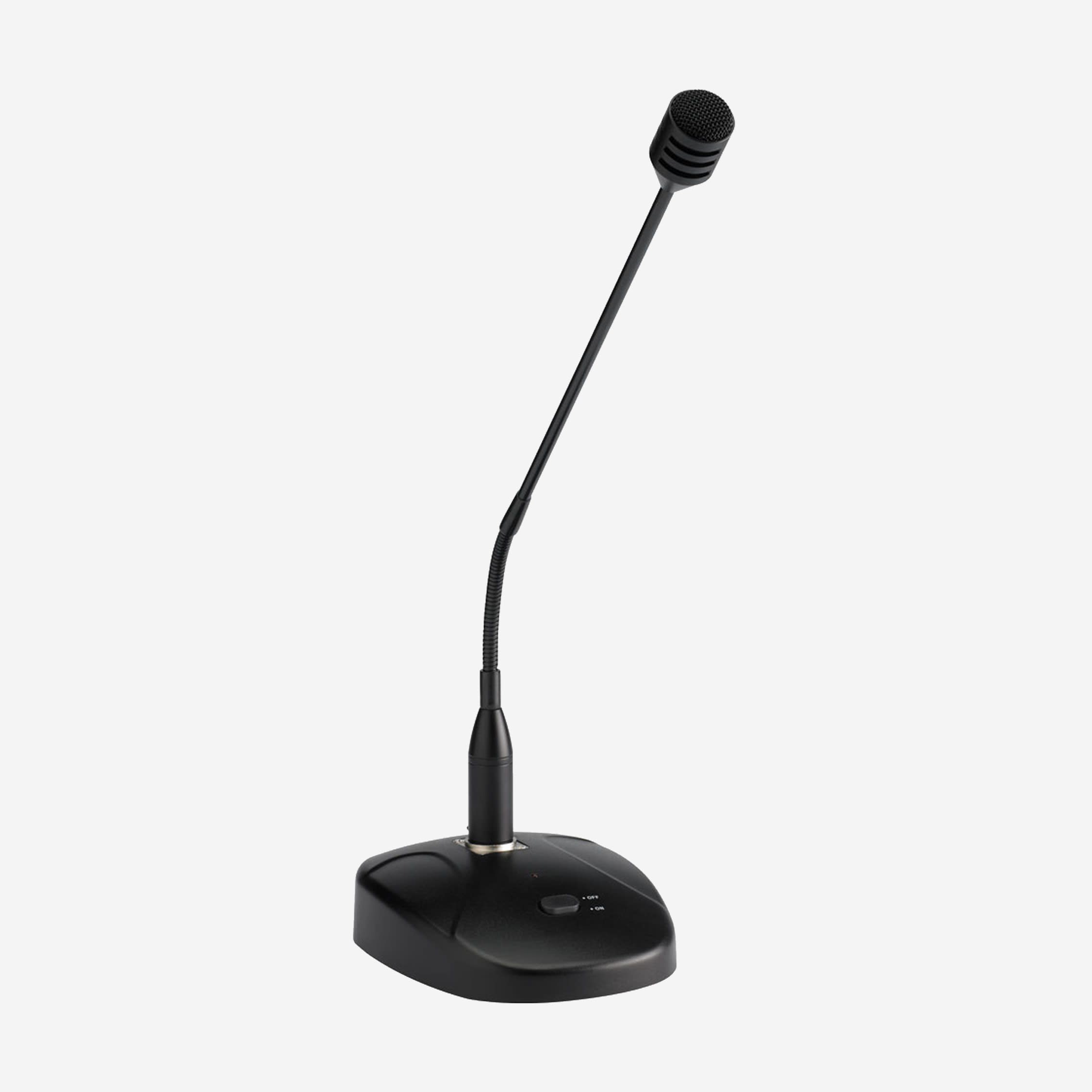 Sonoprof - MIC-DESK Push-to-talk Microphone d?annonce équipé du système push to talk, noir