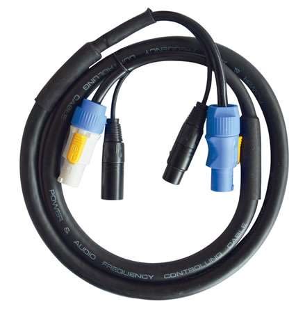 Sonoprof - CPCDMXLINK-5 Cordon hybride POWERCON / XLR 3G1.5mm² - 5m