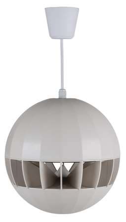 Sonoprof - SHP820w Enceinte de diffusion à 360° à suspendre 100 V, blanche, 5-10-20W