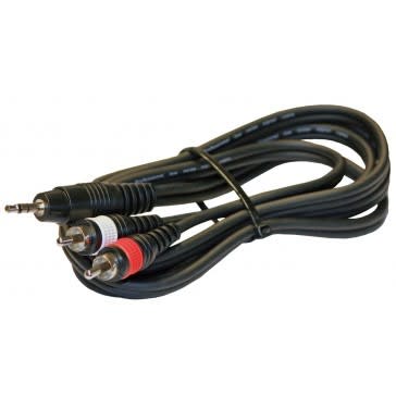 Sonoprof - CL-30/1,5 - 2 x 4 1 Male stereo Jack 3.5 / 2xMale RCA - 1,5 m