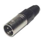 Sonoprof - FXM/CH - Male XLR connector - Chromium plating