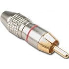 Sonoprof - RCA910/RO - Male RCA connector for pro cable- Red