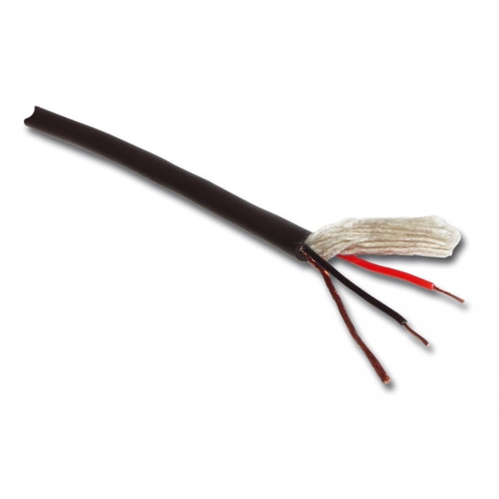 Sonoprof - PROMI/20 Câble micro 6mm noir - bobine 100m, noir