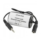 Sonoprof - 01589, Boucle d'isolation masse (3.5mm) mini jack M vers mini jack F