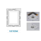 Sonoprof - FLKIT RE2060 Kit d'encastrement pour HP RE2060