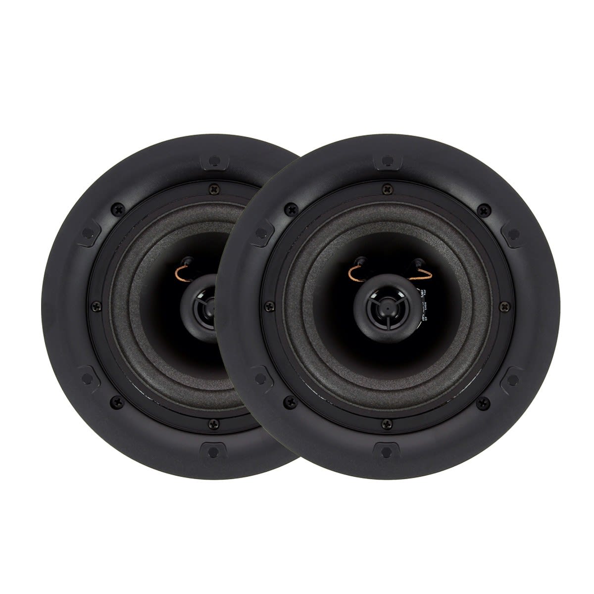 Sonoprof - FL502BT Set, Flat, HP encastr. actif, AUX/BT, ronde, blanc (2pc)