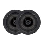 Sonoprof - FL502BT Set, Flat, HP encastr. actif, AUX/BT, ronde, blanc (2pc)