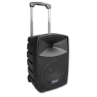 Sonoprof - U10 Enceinte portable BT trolley noir, puissance de crête jusqu'à 300 W