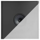 Sonoprof - Haut-parleur de dalle de plafond, 100V,2,5-5-10W, blanc