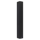 Sonoprof - CLMN8B Haut-parleur vertical 100 V/8 Ohm, noir, 8 diffuseurs intégrés.