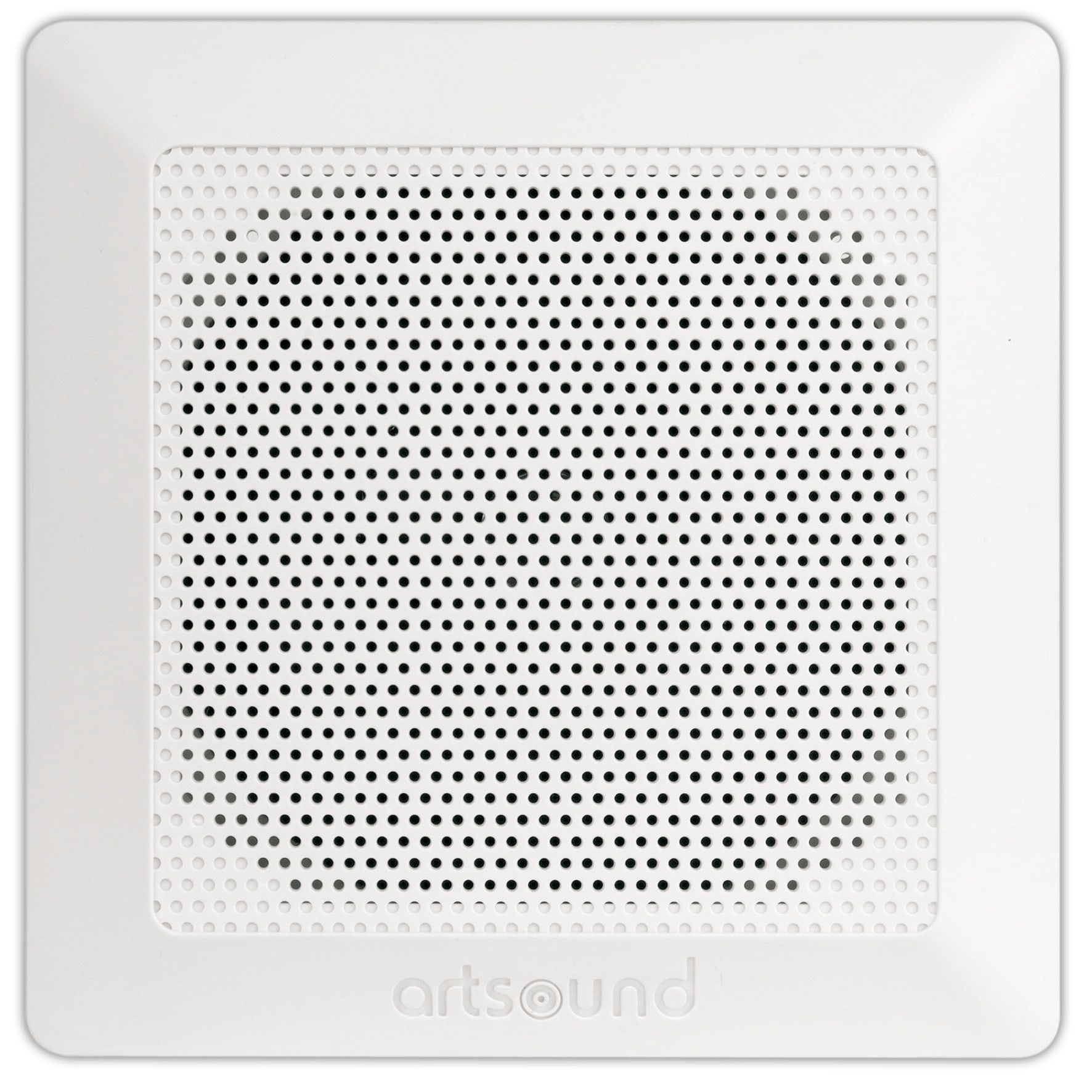 Sonoprof - DC84 (2pc) Enceinte hifi, encastrable extérieur ronde, blanc, 96dB à 1W/1M