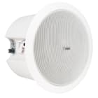Sonoprof - MDT500-P Enceinte 100 V ronde blanche, plafonnier encastrable, 89dB à 1W/1M.