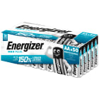 Energizer - Pile alcaline Max Plus AA x 50 notre pile alcaline qui dure le plus longtemps