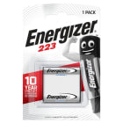 Energizer - Pile miniature Lithium CR223 x 1 pour appareil photo avec la garantie 0 coulure