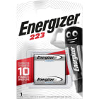 Energizer - Pile miniature Lithium CR223 x 1 pour appareil photo avec la garantie 0 coulure