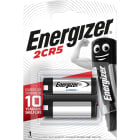 Energizer - Pile miniature Lithium 2CR5 x 1 pour appareil photo avec la garantie 0 coulure