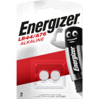 Energizer - Pile miniature LR44/A76 x 2 pour appareils électroniques