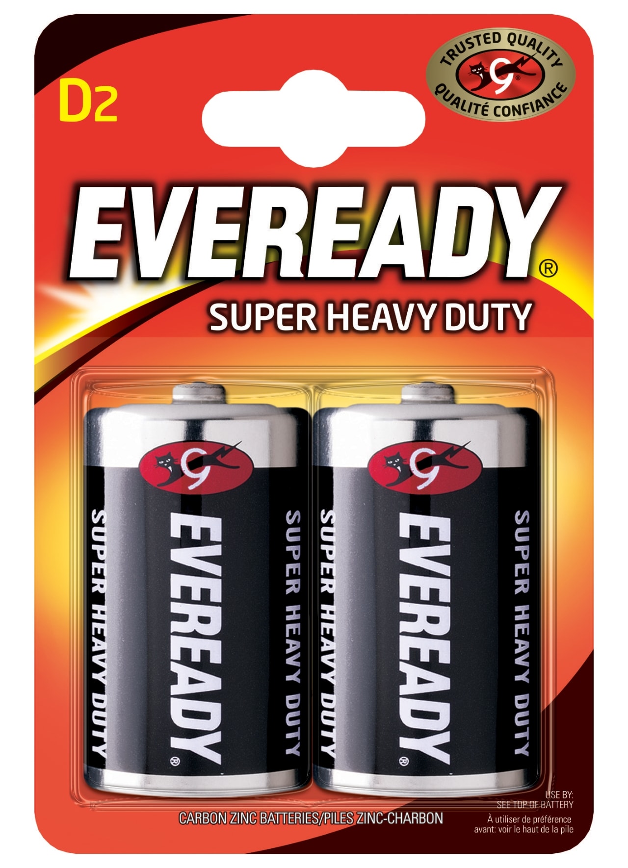 Energizer - Pile Eveready D x 2 pour vos appareils peu energivores
