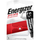 Energizer - Pile Oxyde argent 377 376 x 1 haute performance pour montre