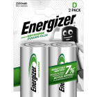 Energizer - Pile rechargeable D 2500 mAh x 2 rechargeable des centaines de fois