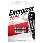 Energizer - Pile alcaline AAAA x 2 pour appareils electroniques avec la garantie 0 coulure