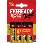 Energizer - Pile Eveready gold AA/LR06 x 4 pour vos appareils peu energivores