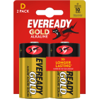 Energizer - Pile Eveready gold D x 2 pour vos appareils peu energivores