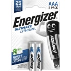 Energizer - Pile Ultimate Lithium AAA/LR03 x 2 pour une haute puissance longue duree