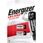 Energizer - Pile miniature alcaline LR1/E90 x 2 pour appareils electroniques