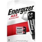 Energizer - Pile miniature alcaline A23-E23A x 2 pour appareils electroniques