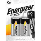 Energizer - Pile alcaline Power C x 2 permet de conserver l'energie pendant 7 ans