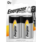 Energizer - Pile alcaline Power D x 2 permet de conserver l'energie pendant 7 ans